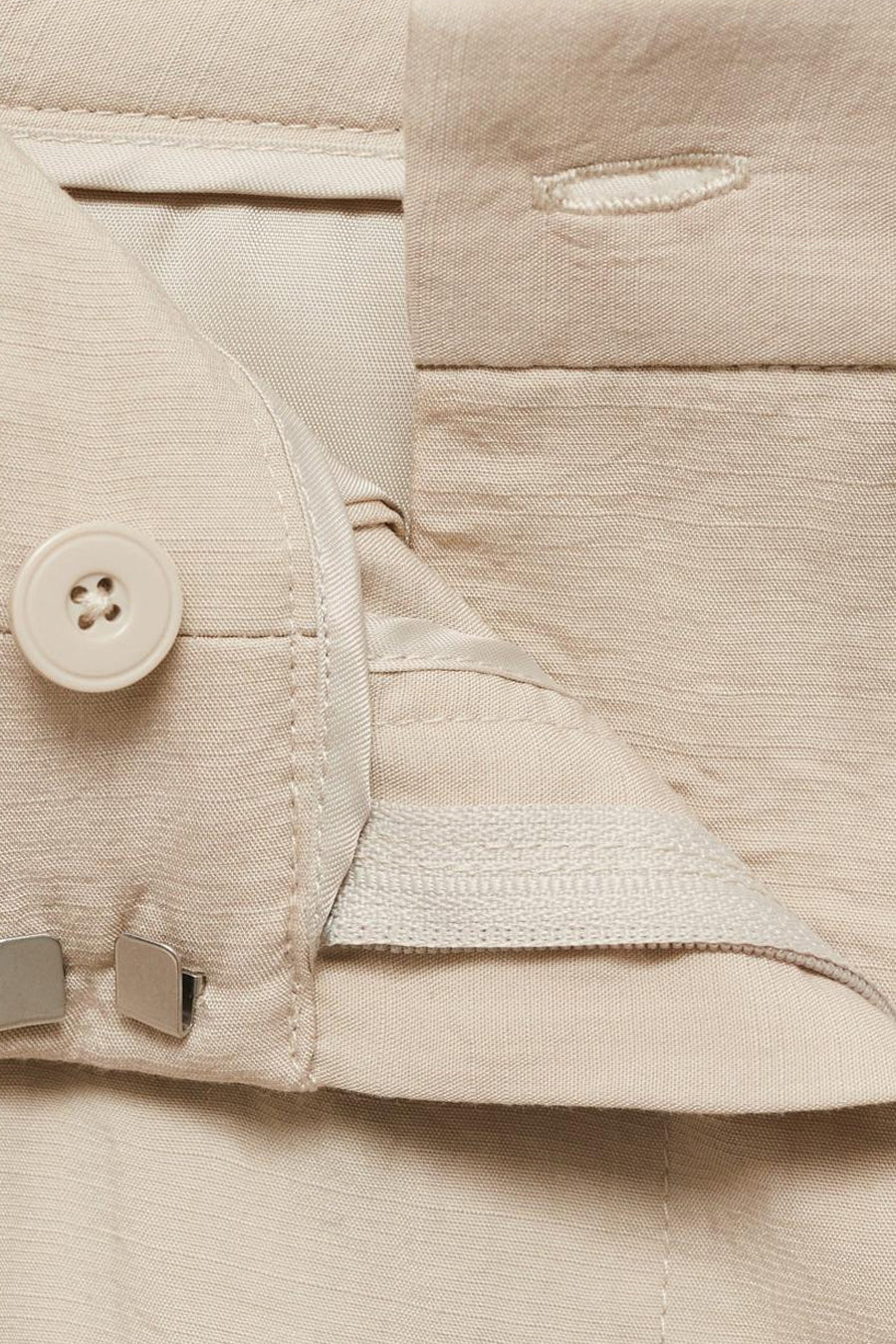 Broek - beige - MANGO - 5