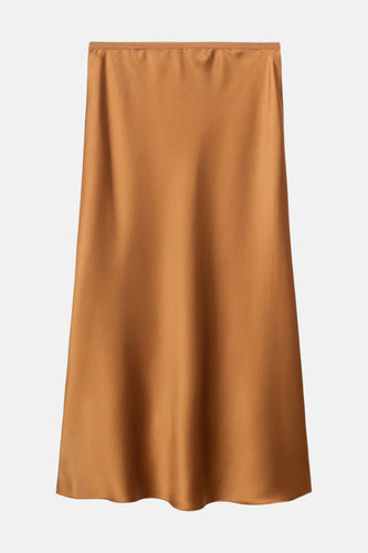 Jupe longue - brun - MANGO