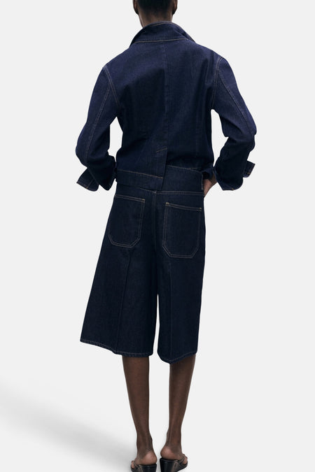 Bermuda - Dark blue denim