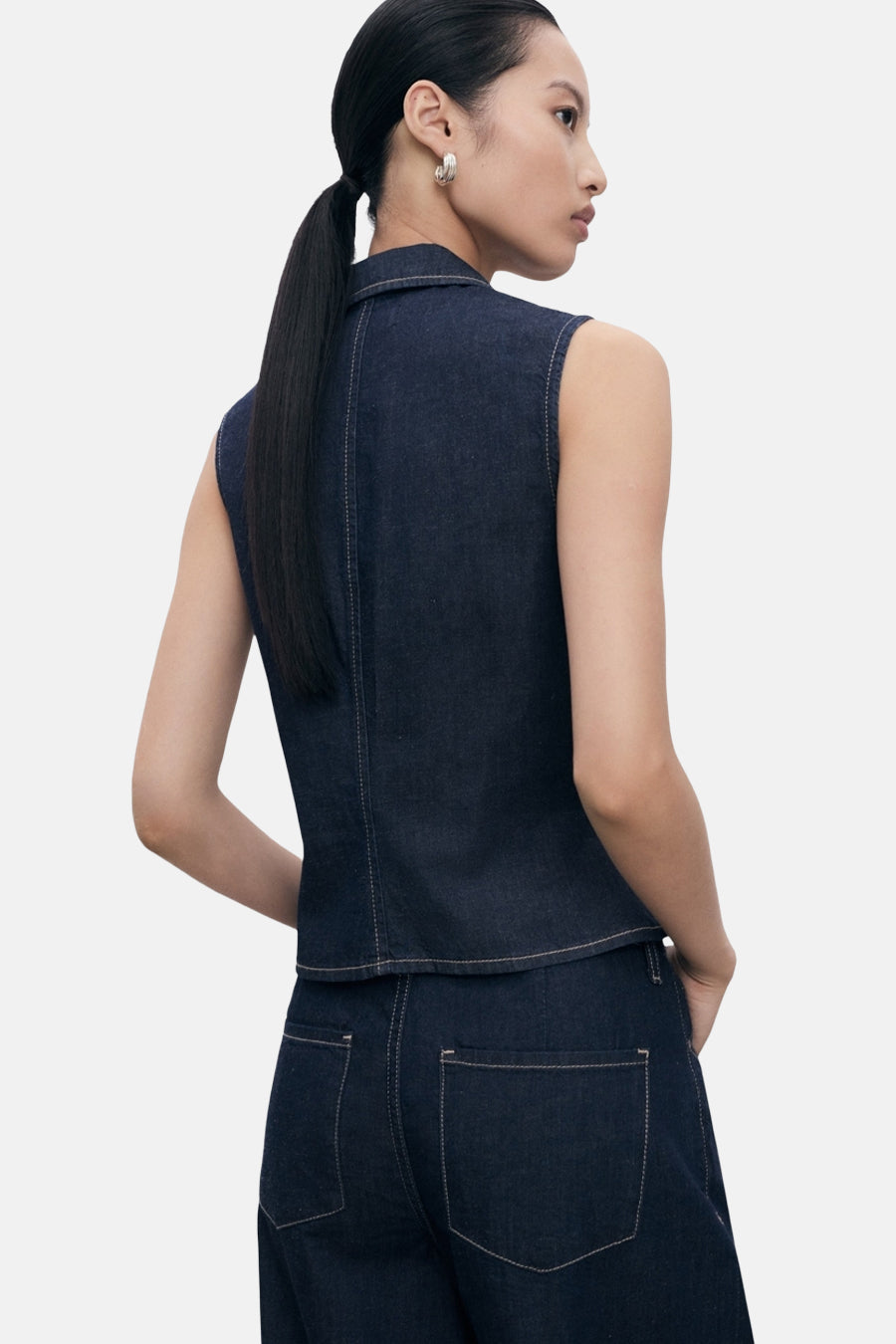 Hemd - Dark blue denim