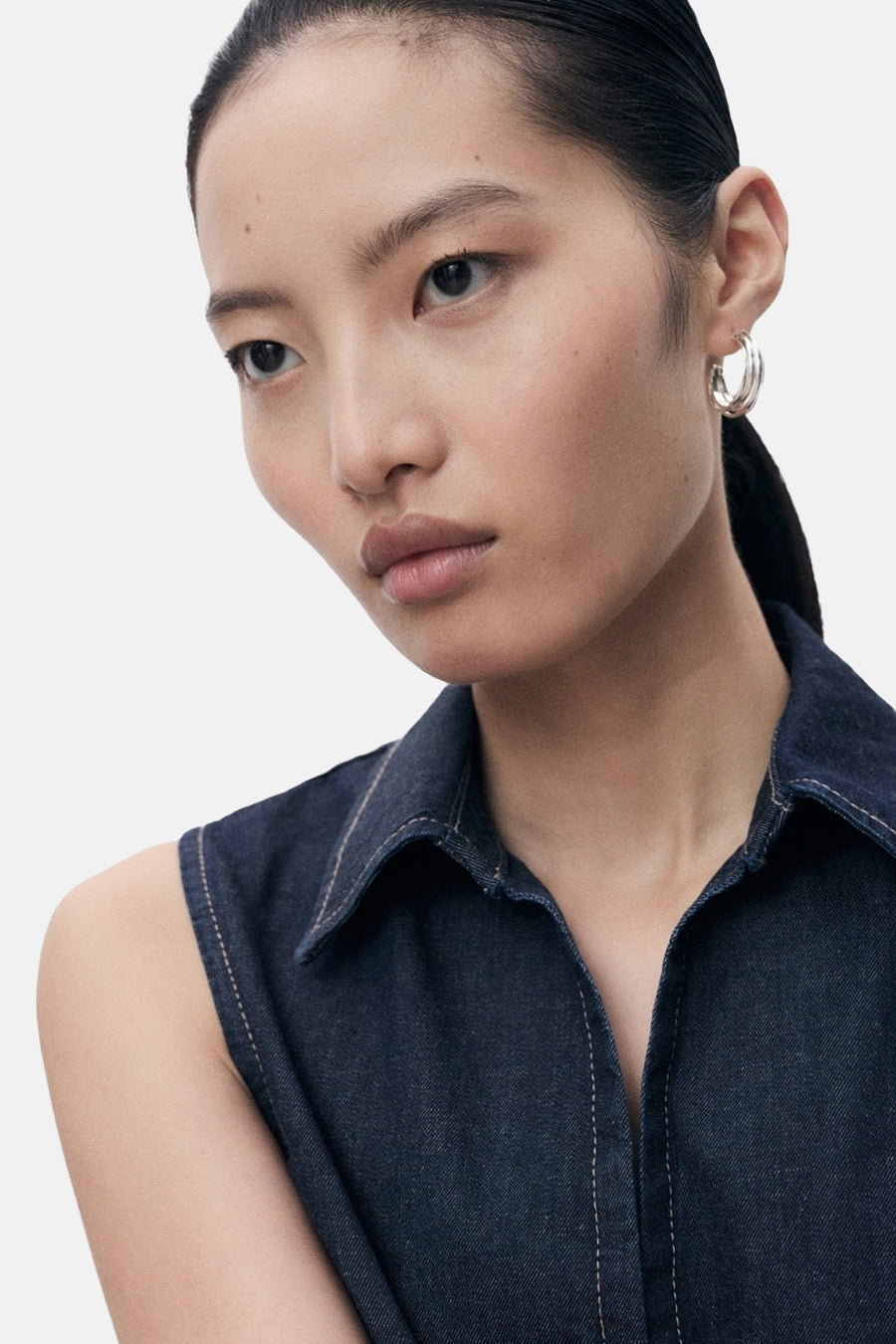 Hemd - Dark blue denim