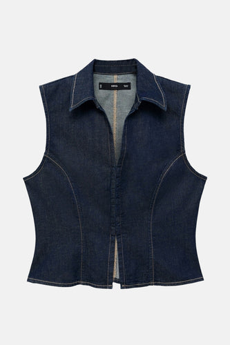 Hemd - Dark blue denim