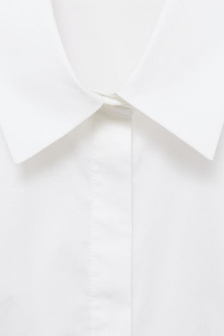 Chemise à manches longues - blanc