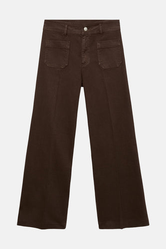 Colored jeans - bruin - MANGO