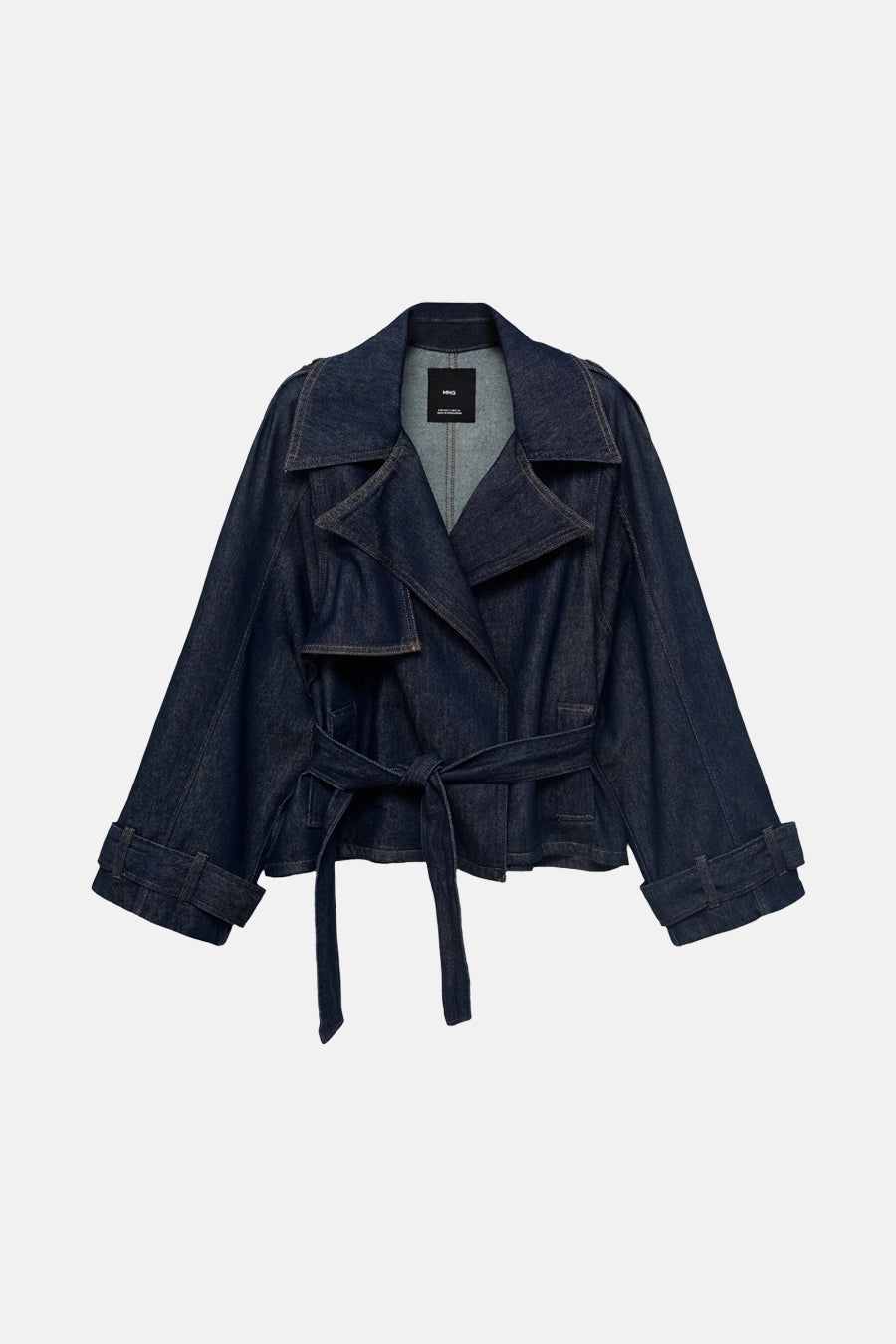 Veste - Dark blue denim - MANGO