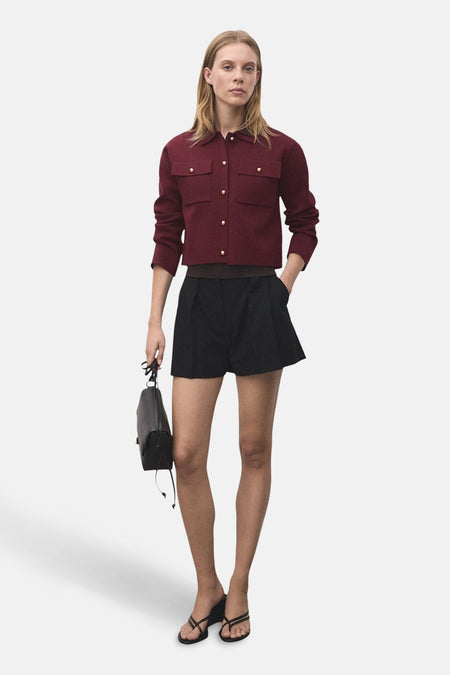 Cardigan - bordeaux