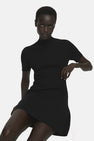 Robes manches courtes noir - MANGO