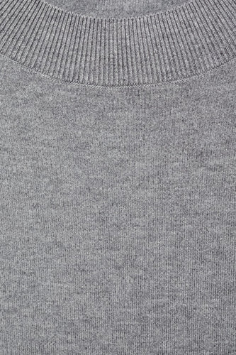 Robe à manches courtes - gris - MANGO - 5