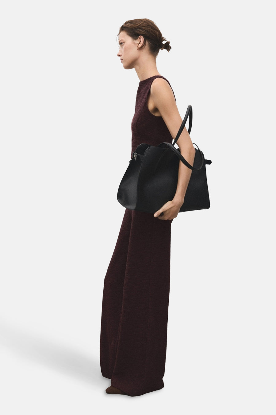 Jumpsuit - bordeaux - MANGO