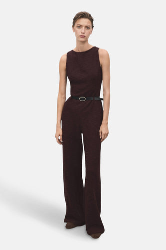 Jumpsuit - bordeaux - MANGO