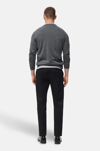 Pull met ronde hals - grijs - MANGO - 6