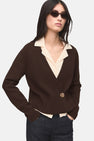 Gilet - bruin