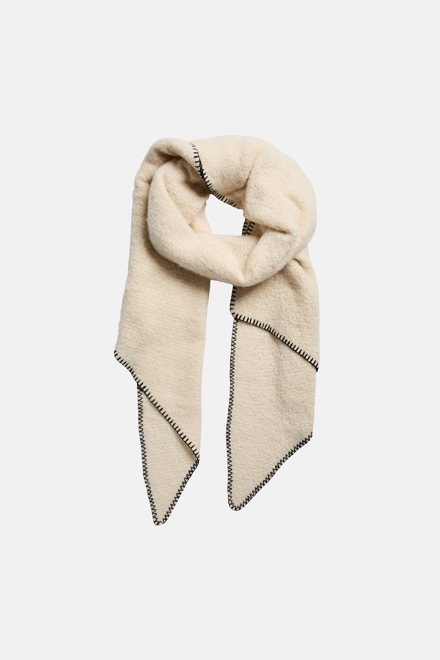 Wintersjaals ecru - PIECES®