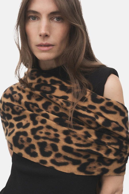 Foulard brun - MANGO