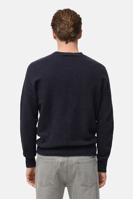 Pull col O bleu - MANGO