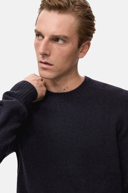 Pull col O bleu - MANGO