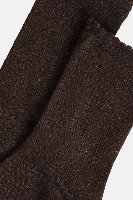 PCSEBBY GLITTER LONG SOCKS NOOS BC