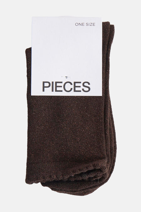 PCSEBBY GLITTER LONG SOCKS NOOS BC