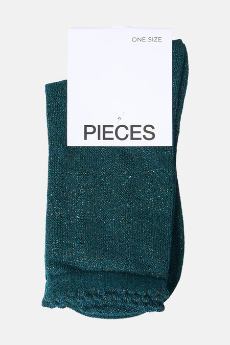 Chaussettes vert - PIECES®