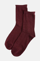 PCSEBBY GLITTER LONG SOCKS NOOS BC