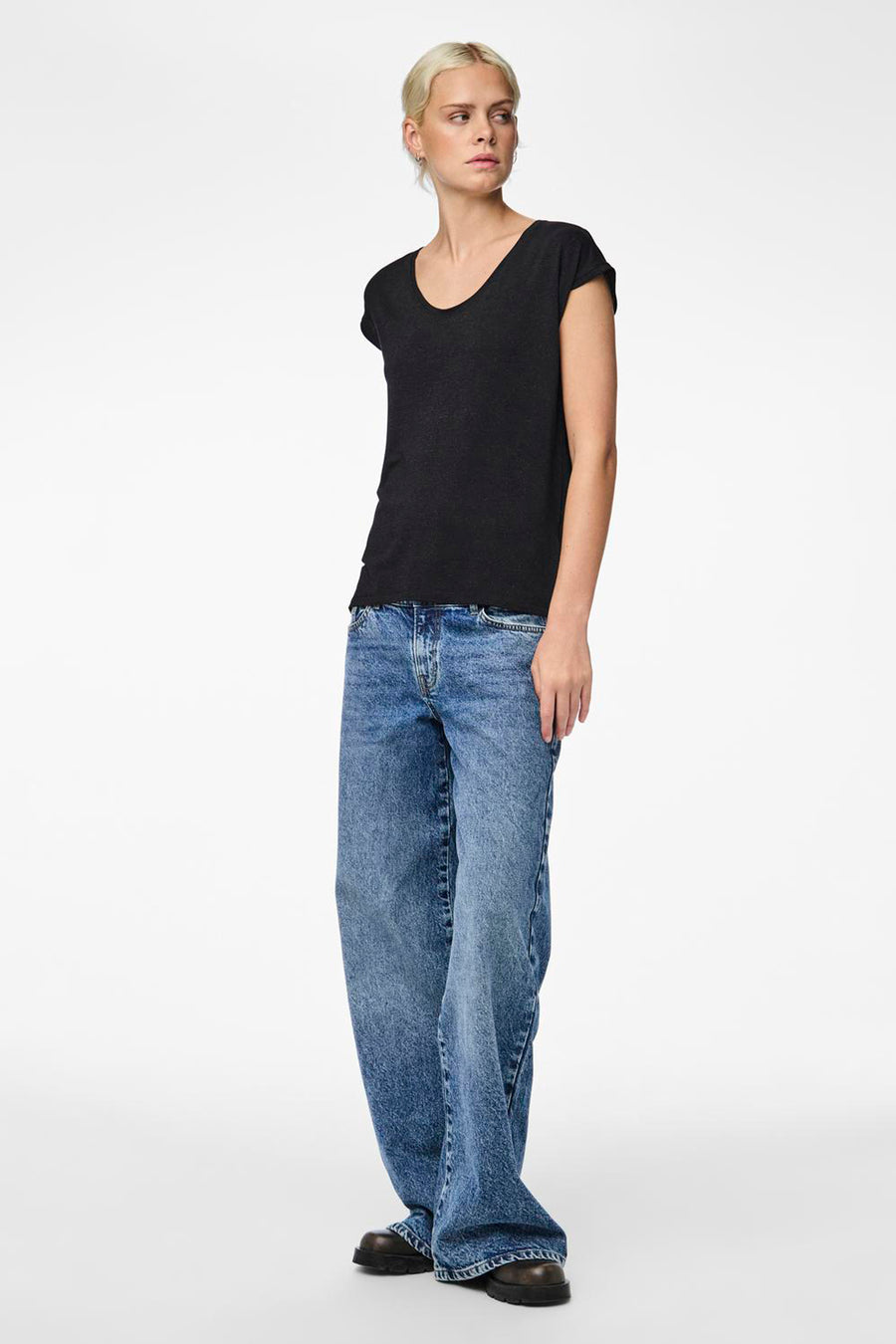 T-shirt - noir - PIECES®