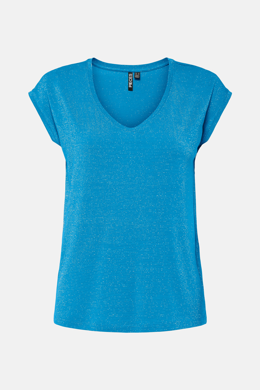 T-shirt met korte mouwen - blauw - PIECES®