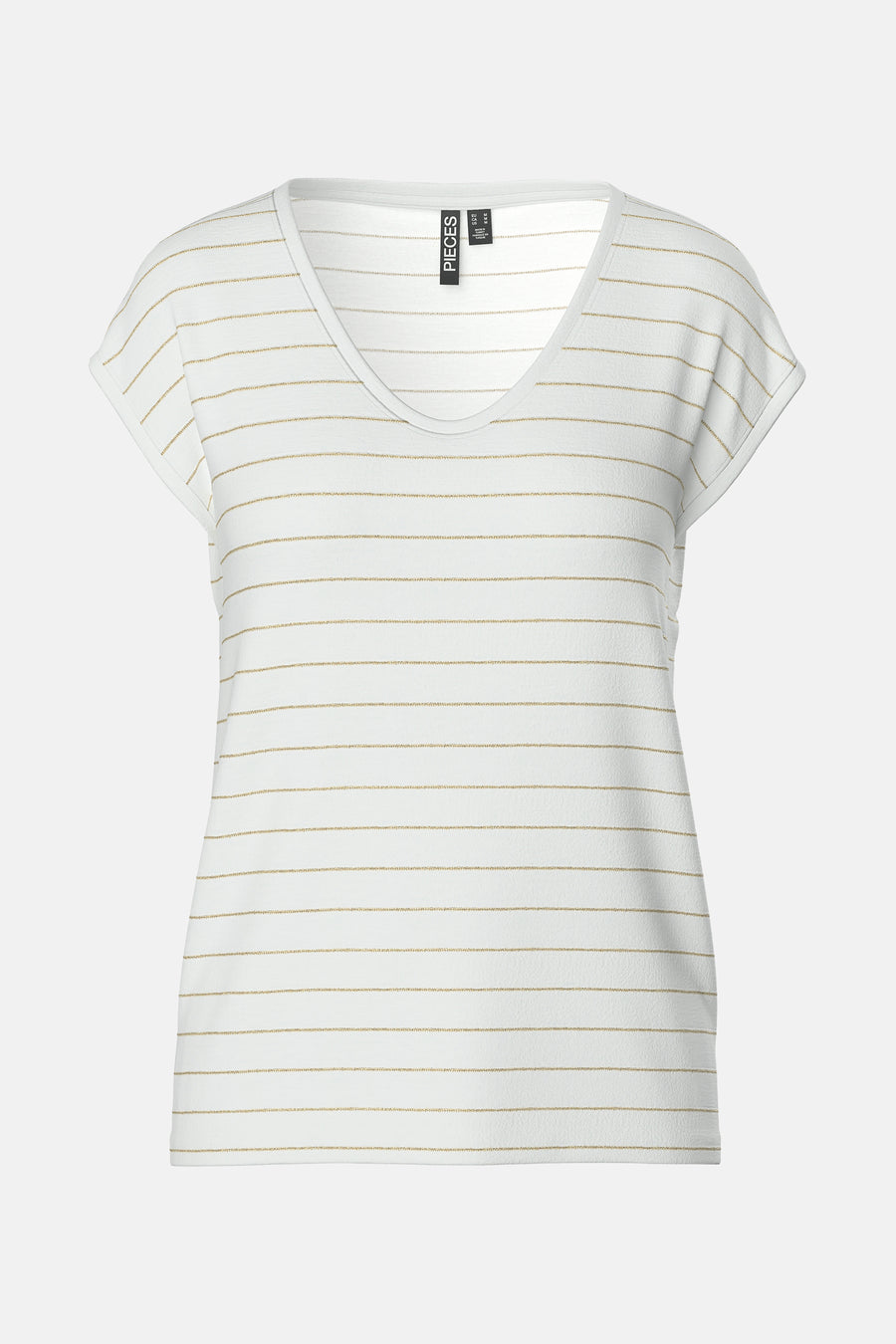 T-shirt met korte mouwen - wit - PIECES®