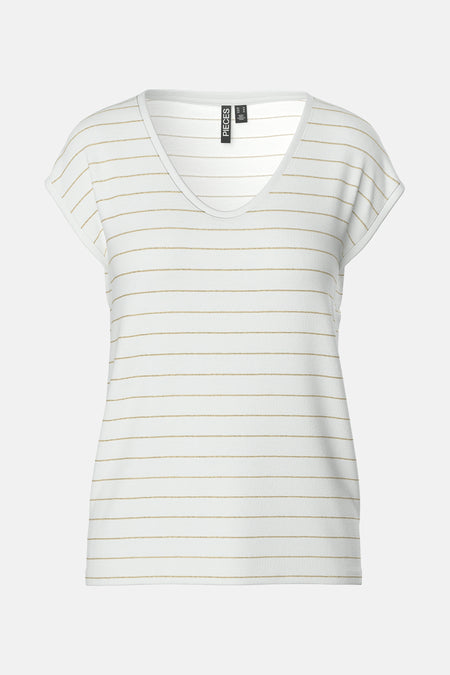 PCBILLO TEE LUREX STRIPES NOOS BC