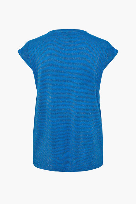 T-shirt (korte mouwen) Blauw - PIECES®