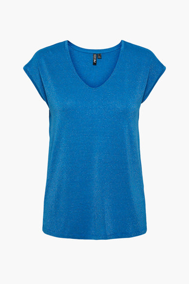 T-shirt (korte mouwen) Blauw - PIECES®