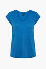 T-shirt (korte mouwen) Blauw - PIECES®
