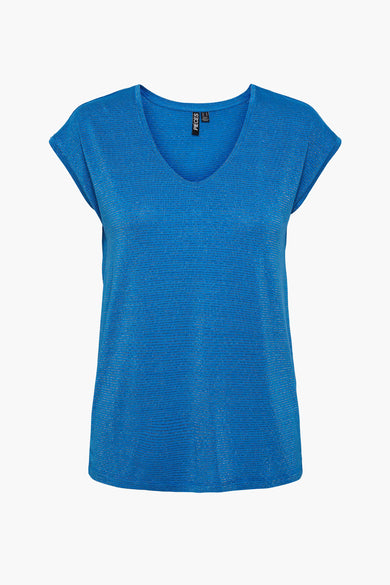 T-shirt (korte mouwen) Blauw - PIECES®