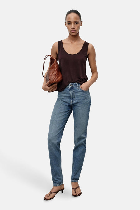 NEWMOM - mid blue denim