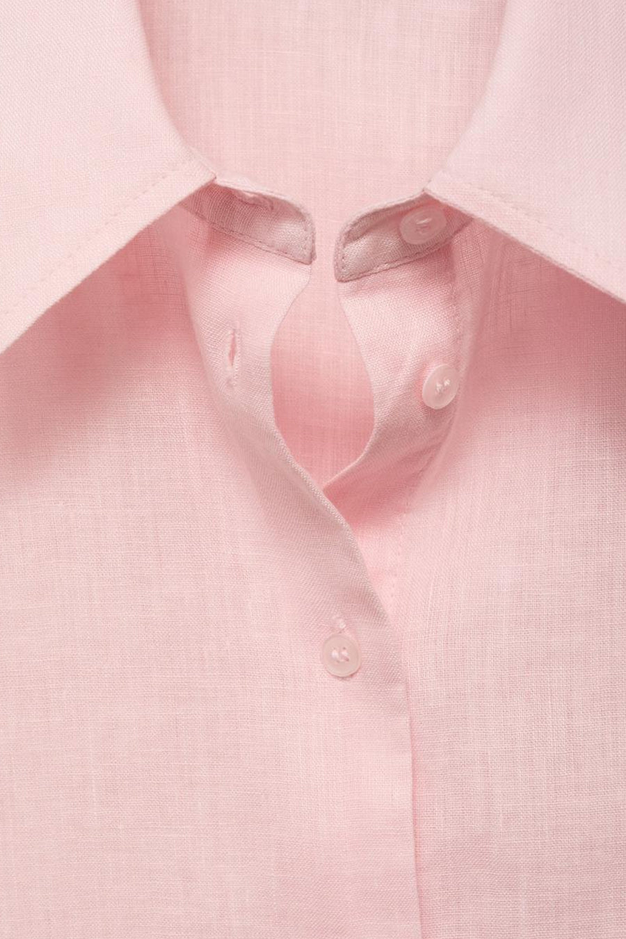 Chemise à manches courtes - rose - MANGO