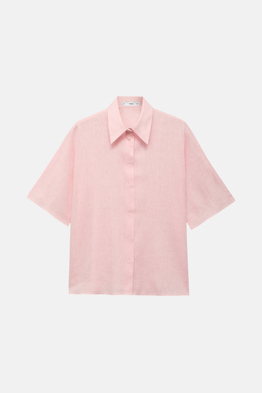 Chemise à manches courtes - rose - MANGO