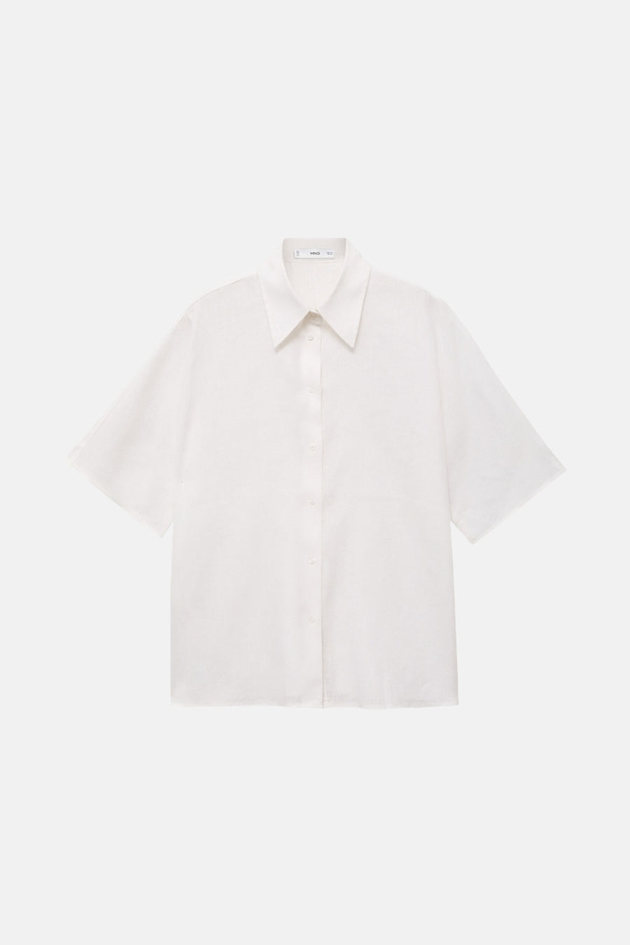 Chemise à manches courtes - blanc - MANGO