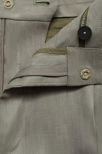 Pantalon - Kaki - MANGO