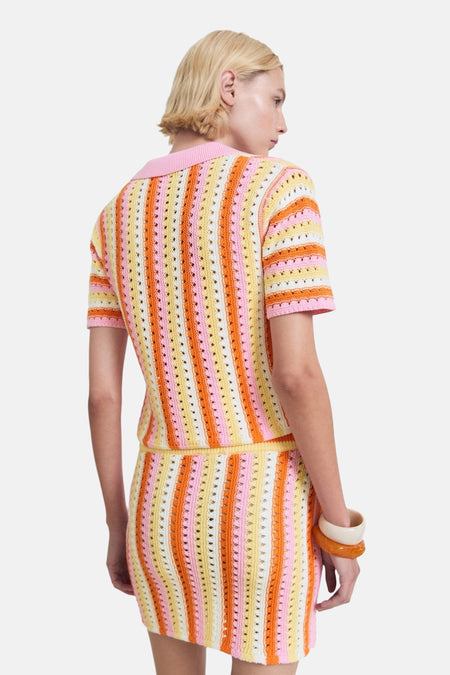 Polo à manches courtes - multicolore