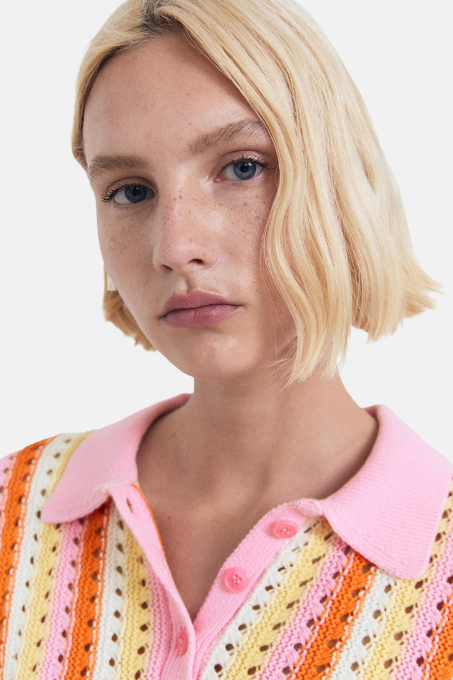 Polo à manches courtes - multicolore - MANGO - 4