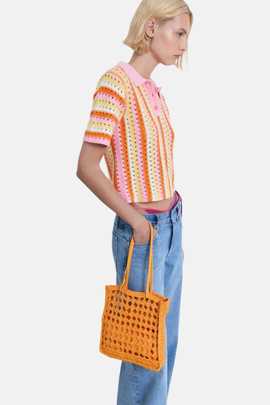 Polo à manches courtes - multicolore - MANGO - 5