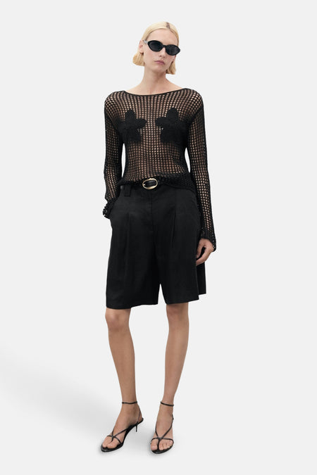 Pull col O Noir - MANGO
