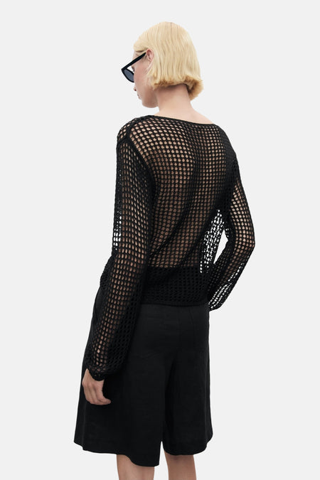 Pull col O Noir - MANGO