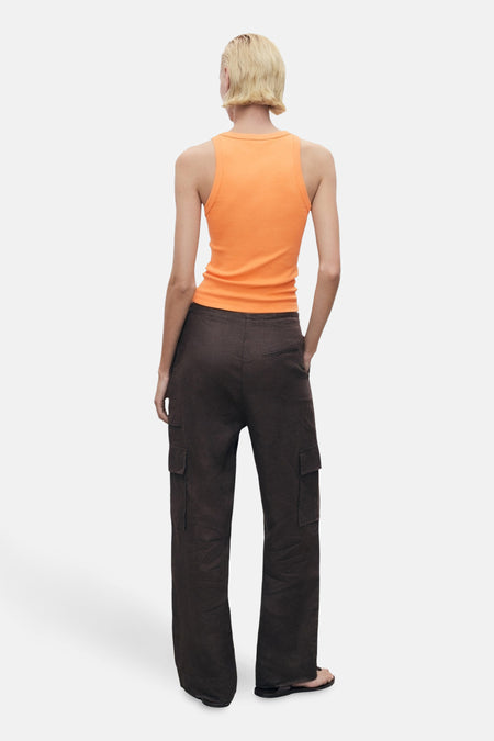 Tanktop Oranje - MANGO