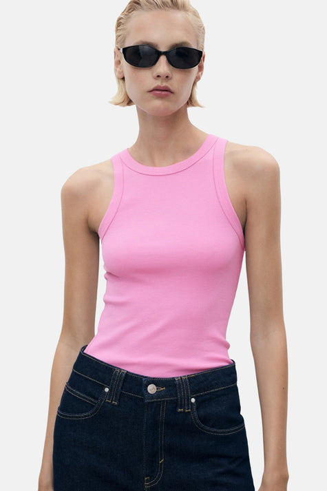 Tanktop Roze - MANGO