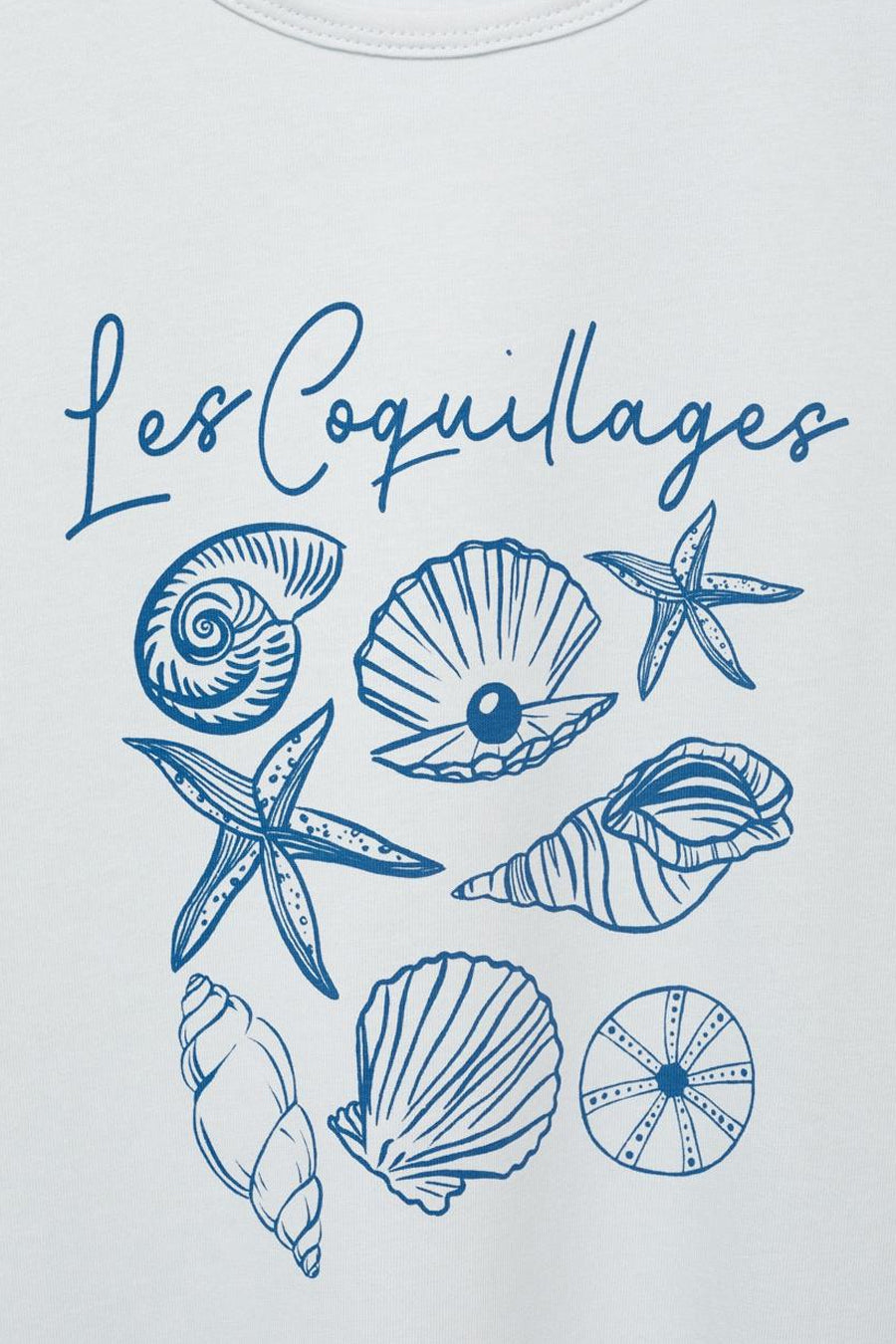 T-shirt à manches courtes - Bleu - MANGO