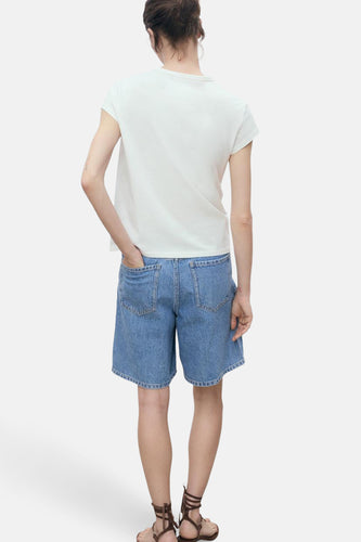 T-shirt à manches courtes - Blanc - MANGO