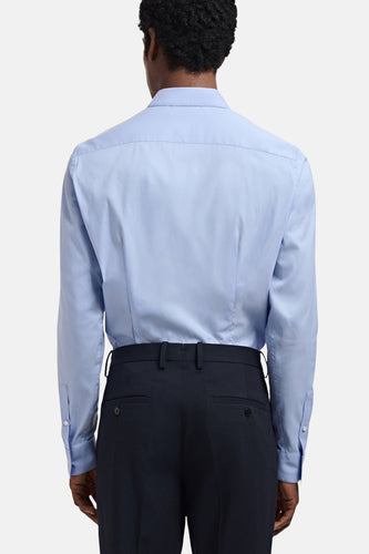 Hemd met lange mouwen - blauw - MANGO