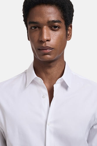 Hemd met lange mouwen - wit - MANGO