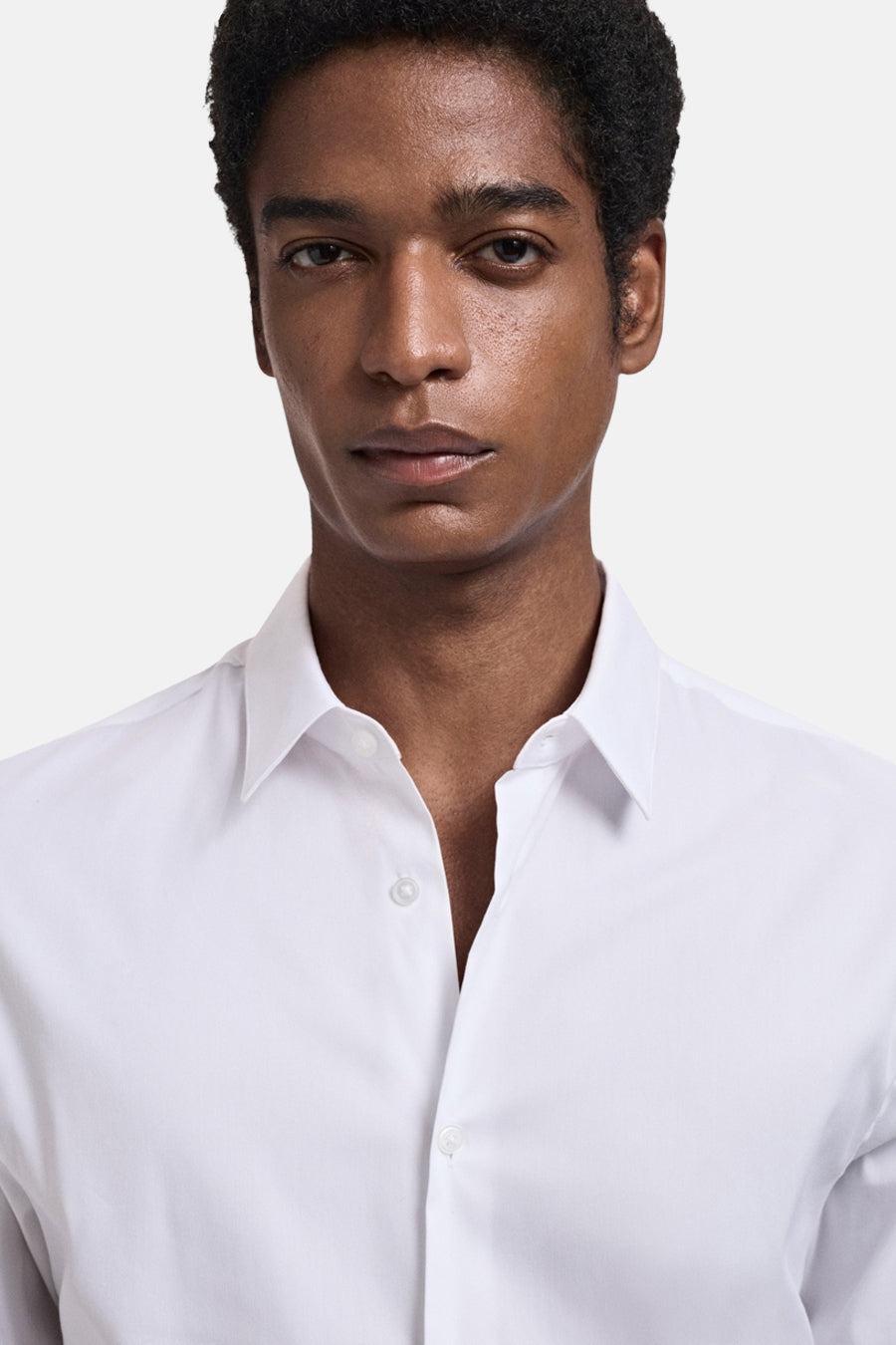 Hemd met lange mouwen - wit - MANGO