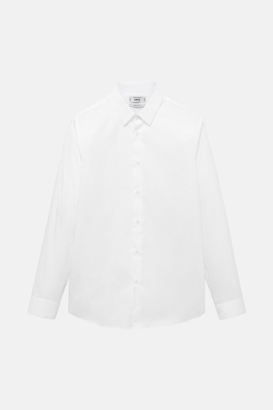 Hemd met lange mouwen - wit - MANGO